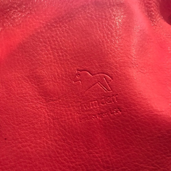 JWM Derr Bend Oregon Rare Vintage Leather Purse - Picture 2 of 4